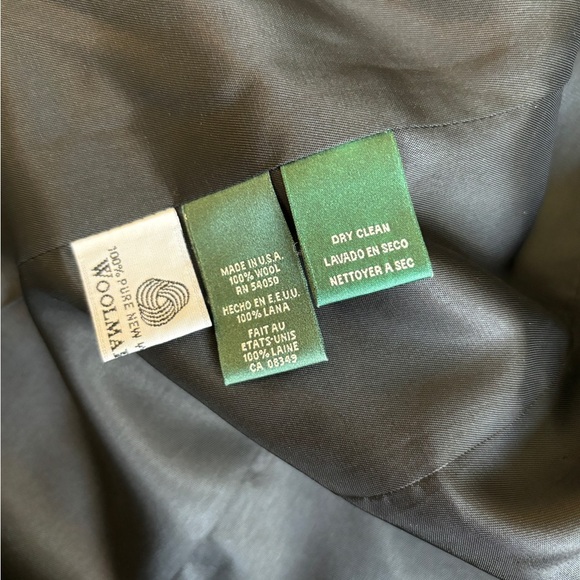 Lauren Ralph Lauren Blazer Charcoal 100% Wool Women's Size 8 - Picture 5 of 10